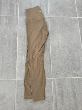 High-Waist Leggings in Taupe
